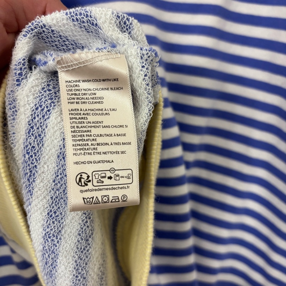 NWOT | Free People We The Free Oversized Camden Striped Crewneck Size Small - Picture 6 of 6